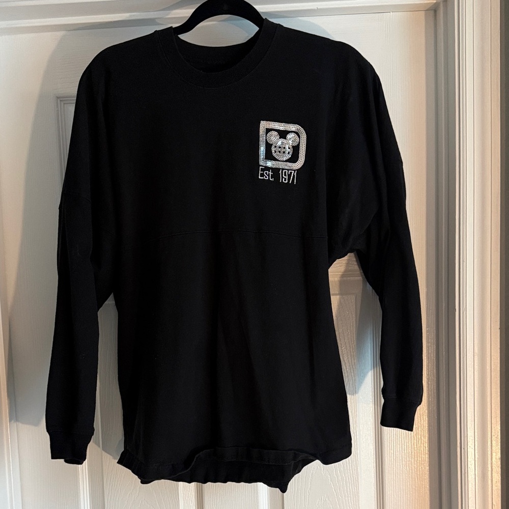 Black Spirit Jersey with Mickey Mouse Est. 1971